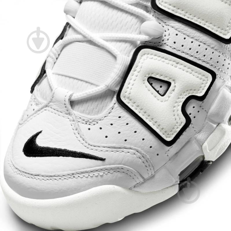 Кроссовки нисекс демисезонные Nike AIR MORE UPTEMPO DO6718-100 р.44 белые - фото 7