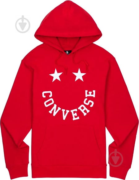 Худи Converse GRAPHIC PO HOODIE FT 2 10018351-610 р. XL красный - фото 1