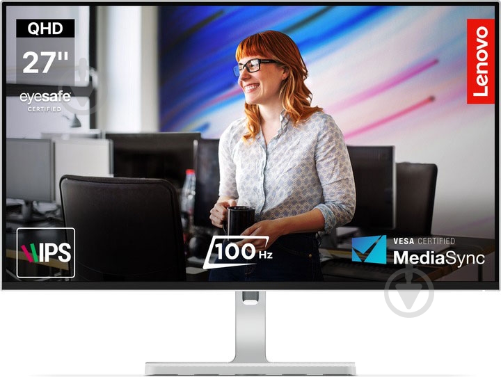Монітор Lenovo L27q-4A 27" (67BFGAC6UA) - фото 1