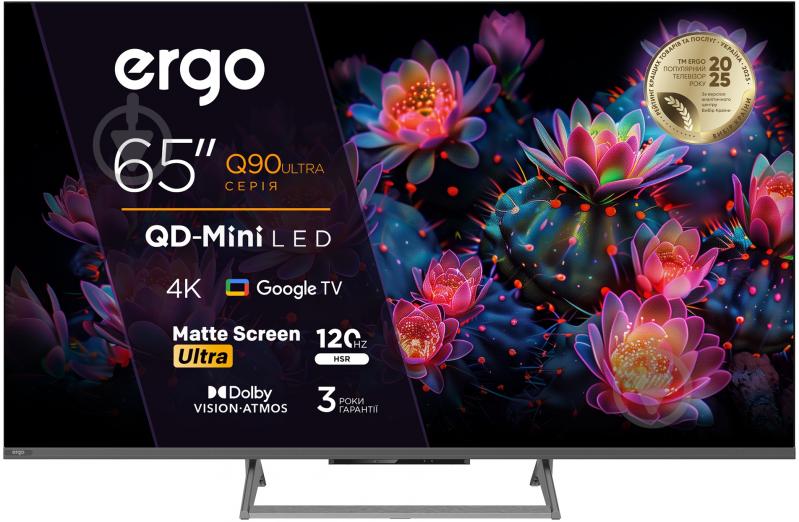Телевізор Ergo 65MQ90 Ultra 65″ - фото 1 Телевізор Ergo 65MQ90 Ultra 65″ - фото 1