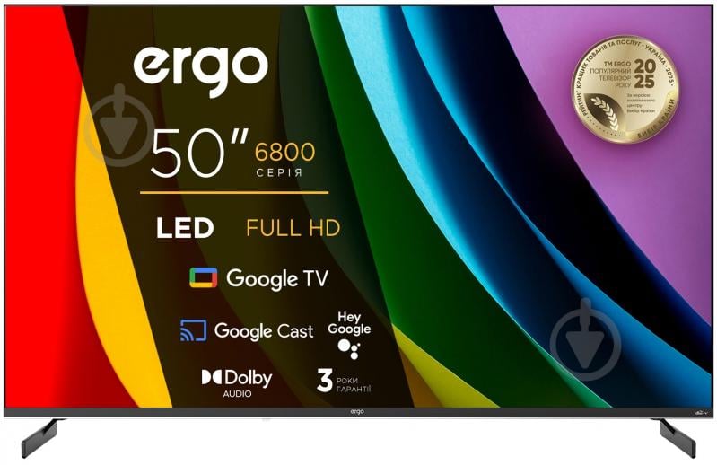 Телевізор Ergo 50JFS6800 50″ - фото 1