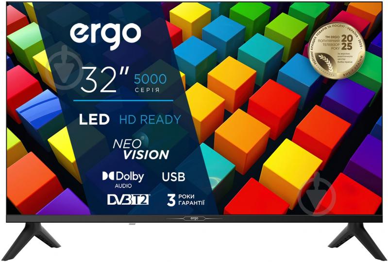Телевизор Ergo 32JHT5000 32″ - фото 1 Телевизор Ergo 32JHT5000 32″ - фото 1