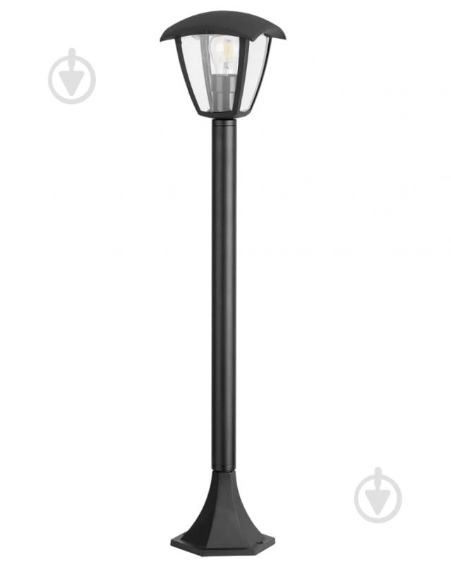 Стовпчик Goldlux Igma E27 12 Вт IP44 чорний 311900 - фото 1 Стовпчик Goldlux Igma E27 12 Вт IP44 чорний 311900 - фото 1