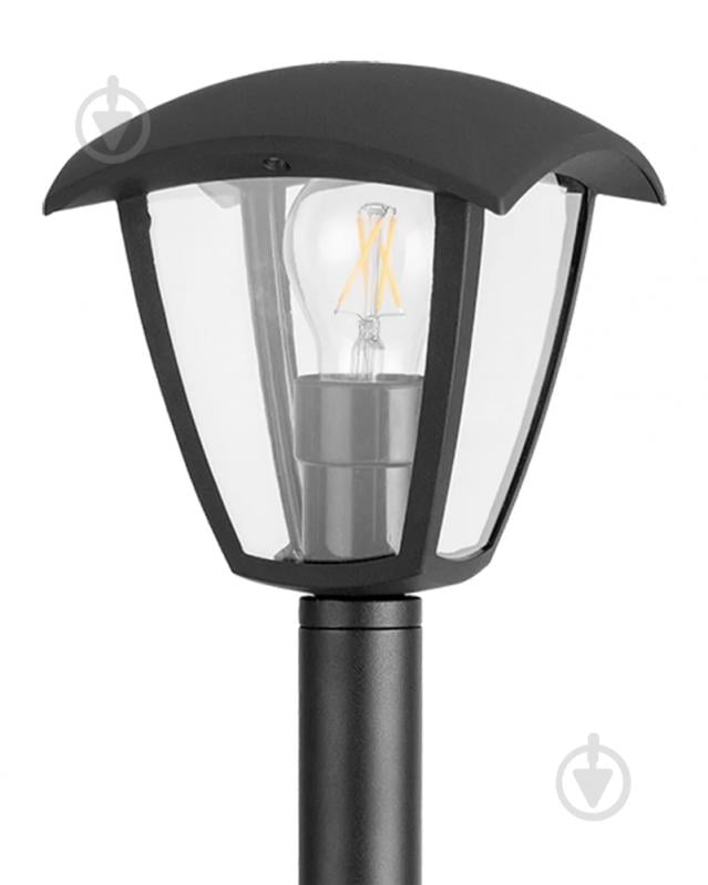 Стовпчик Goldlux Igma E27 12 Вт IP44 чорний 311900 - фото 2 Стовпчик Goldlux Igma E27 12 Вт IP44 чорний 311900 - фото 2