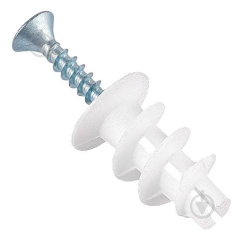 Дюбель для гіпсокартону DRIVA snapt 6x23 мм 25 шт. (47086) - фото 1 Дюбель для гіпсокартону DRIVA snapt 6x23 мм 25 шт. (47086) - фото 1