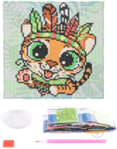 Мозаїка Grafix Тигр 20x20 cм 260012_2 - фото 3