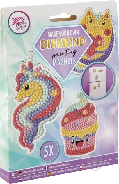 Набір для творчості Grafix Магніти Diamond Painting Sweet 260015_2 - фото 1