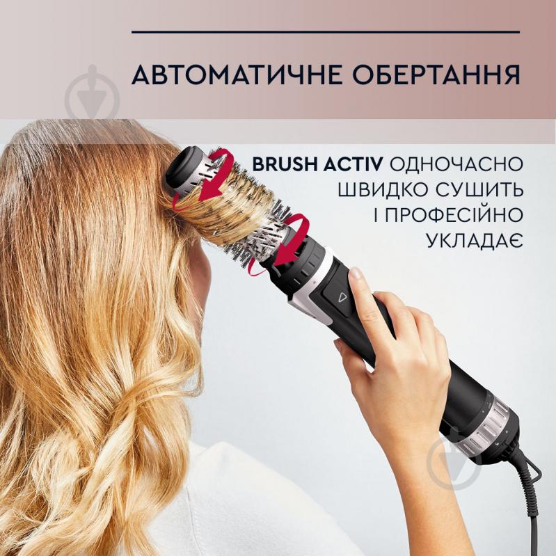 Фен-щетка Rowenta Activ Dry & Style CF9550F0 - фото 5