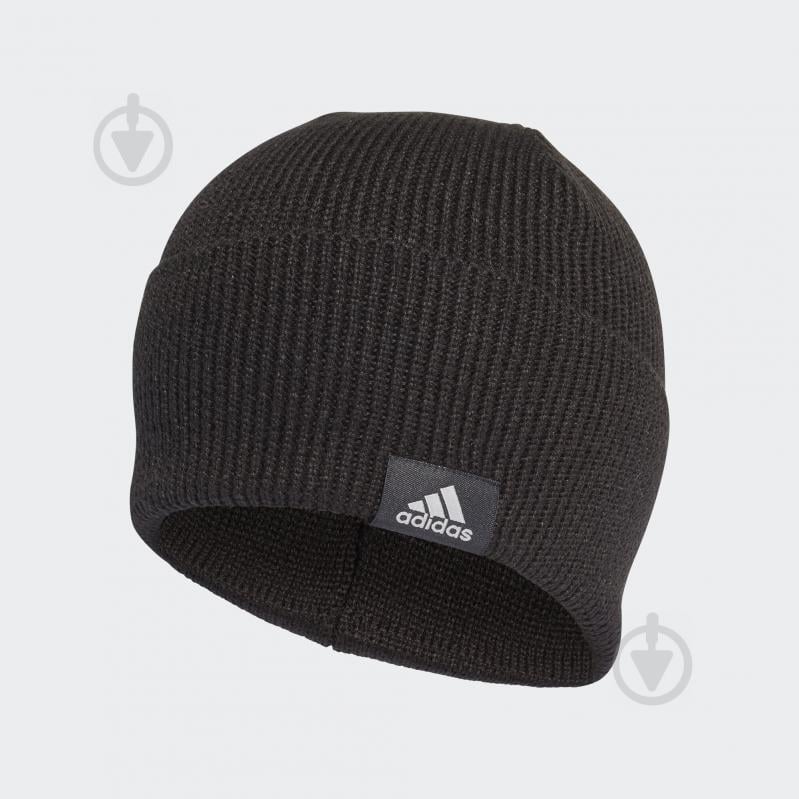 Шапка Adidas perf woolie CY6026 р.one size черный - фото 1