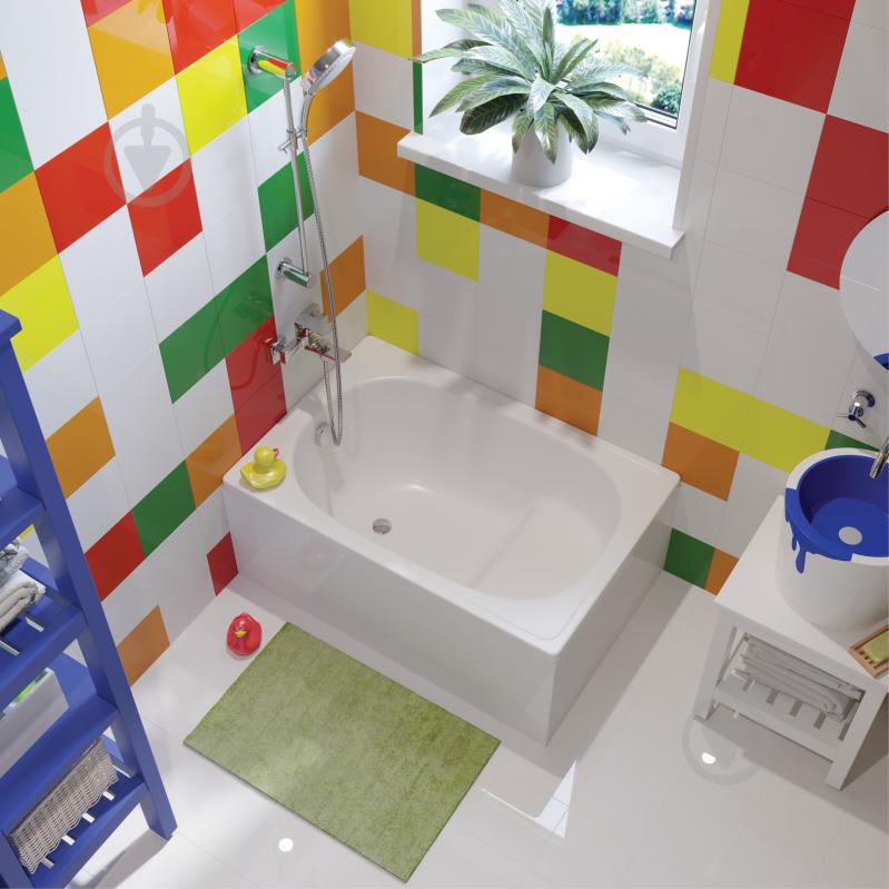 Ванна стальная Koller Pool B05E2200E 105х70 см 105x70 с сиденьем - фото 3