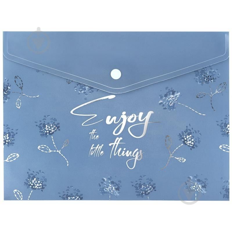 Папка на кнопке А5+ Flower Symphony-3 Axent - фото 1 Папка на кнопке А5+ Flower Symphony-3 Axent - фото 1