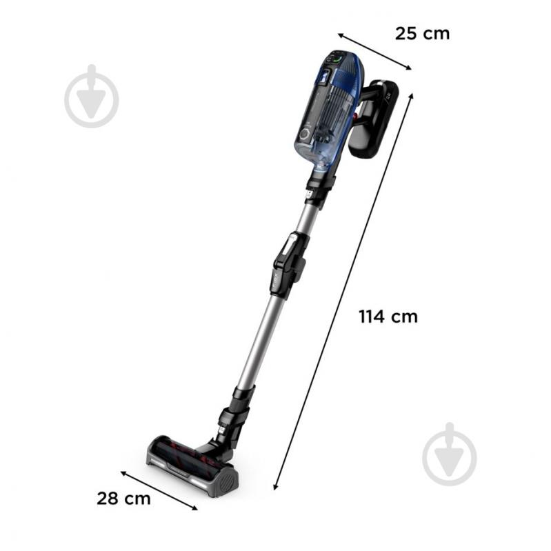 Пилосос акумуляторний Rowenta X-Force Flex 14.60 Aqua Docking Cordless RH99C3WO black - фото 14