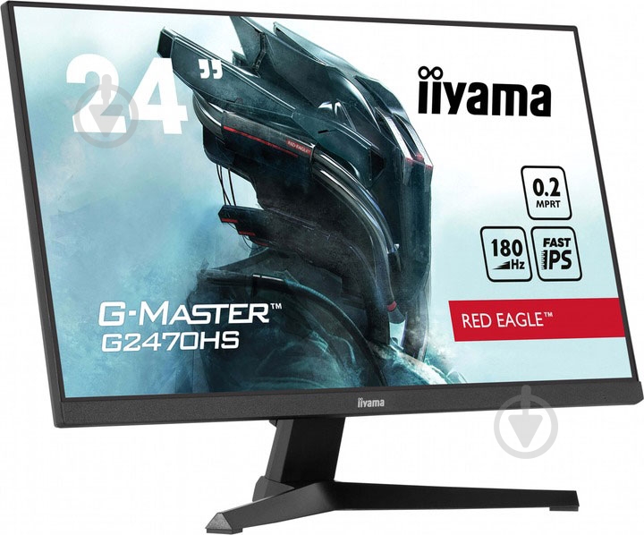 Монитор Iiyama G-Master 23,8" (G2470HS-B1) - фото 4