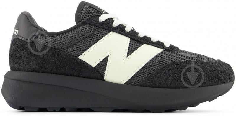 Кроссовки мужские демисезонные New Balance 370 U370PB р.45,5 черные - фото 1 Кроссовки мужские демисезонные New Balance 370 U370PB р.45,5 черные - фото 1