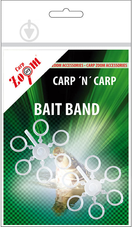 Кільце силіконове CarpZoom Bait Band 30 шт. 10 мм CZ1823 - фото 1