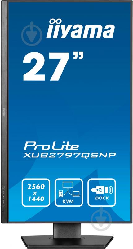 Монитор Iiyama ProLite 27" (XUB2797QSNP-B1) - фото 7