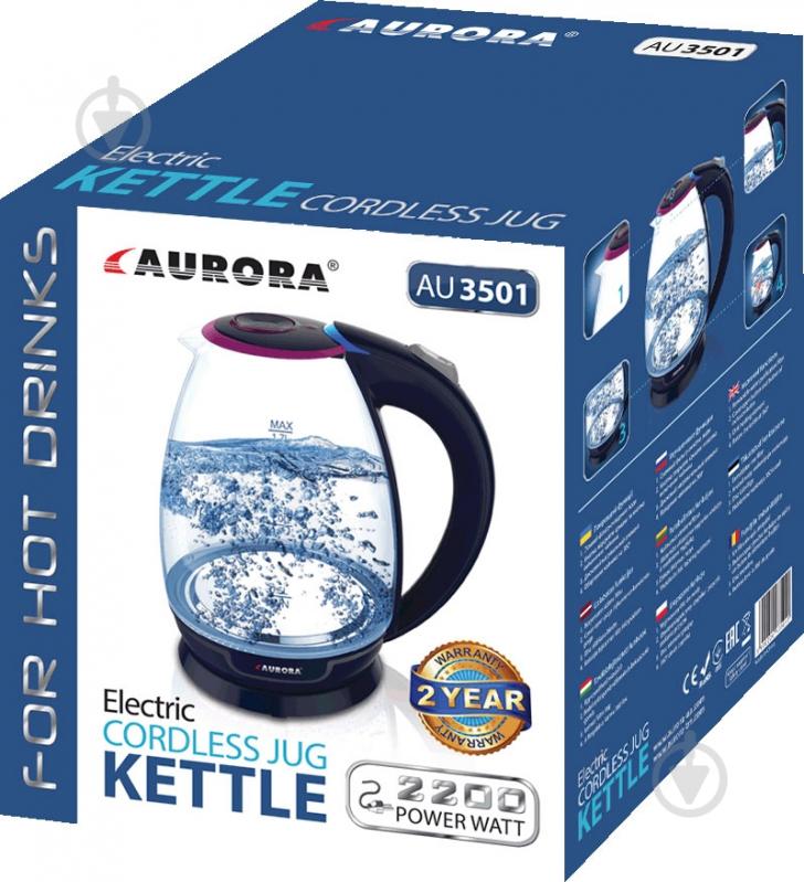 Электрочайник Aurora AU-3501 - фото 2