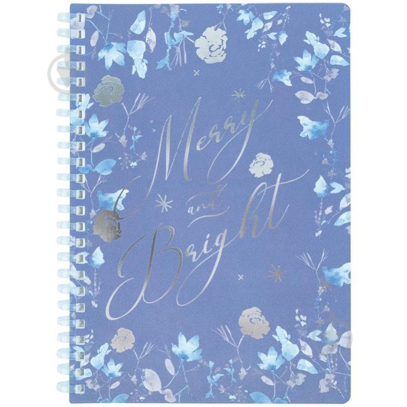 Блокнот Axent А5 80 лист. Flower Sym 3 - фото 1