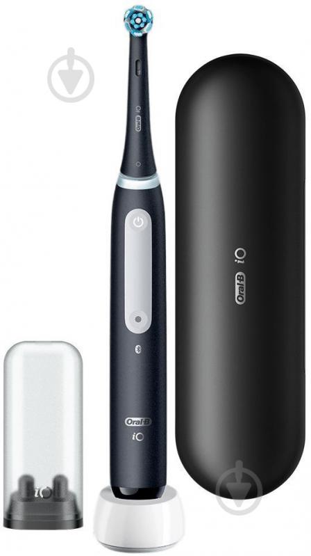 Зубная щетка Braun Oral-B iO Series 4N (iOG4.1B6.2DK) Matt Black - фото 2