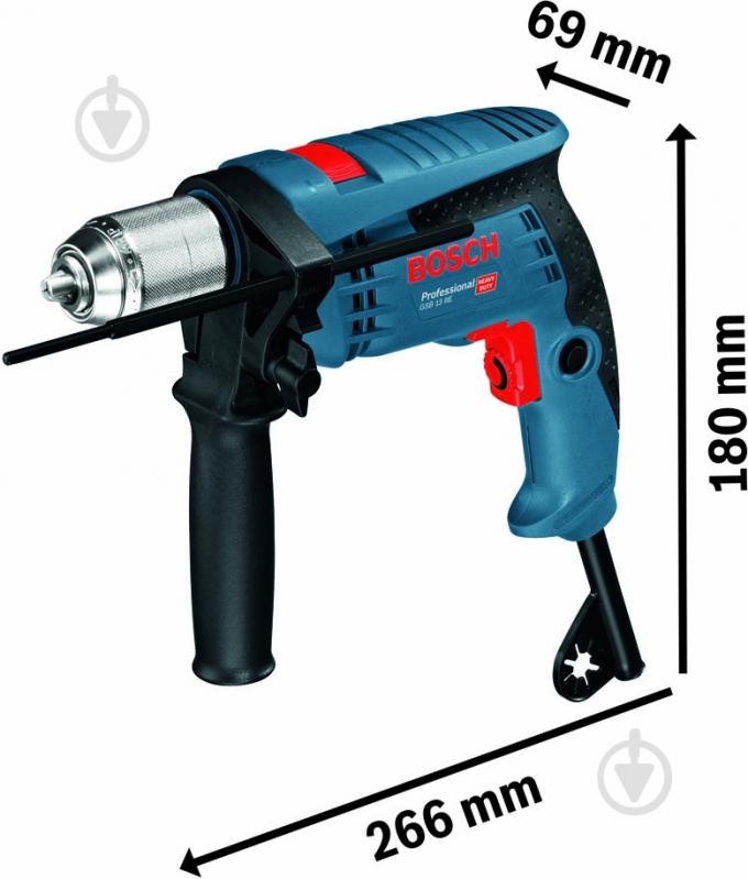 Дрель ударная Bosch GSB 13 RE 0601217104 - фото 5