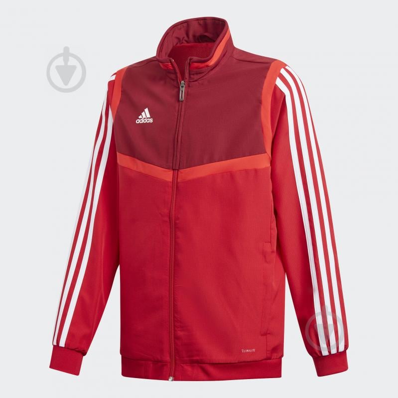 Джемпер Adidas TIRO19 PRE JKTY D95931 красный - фото 1