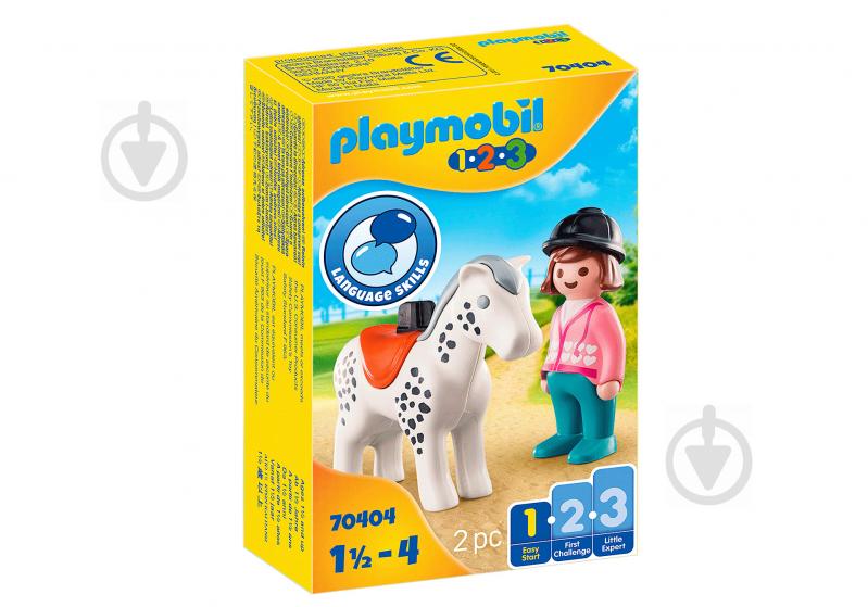 Конструктор Playmobil Вершник з конем 70404 - фото 1