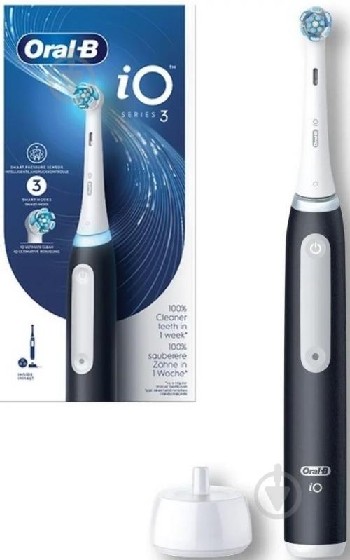 Зубная щетка Braun Oral-B iO Series 3 iOG3.1A6.0 Black - фото 3