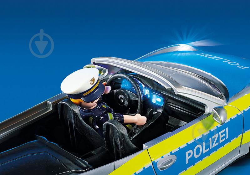 Конструктор Playmobil Полицейская машина Porsche 911 Carrera 4S 70067 - фото 6