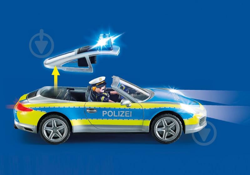 Конструктор Playmobil Полицейская машина Porsche 911 Carrera 4S 70067 - фото 4