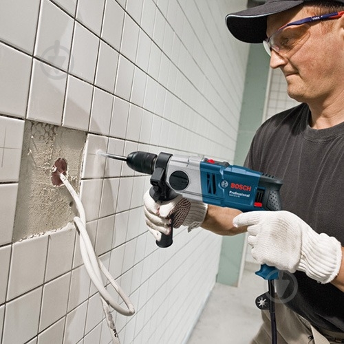 Дрель ударная Bosch GSB 18-2 RE 06011A2190 - фото 9