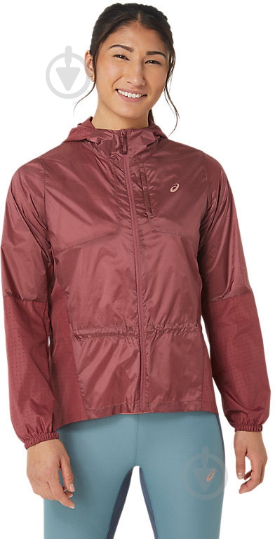 Ветровка Asics NAGINO PACKABLE RUN JACKET 2012C849-600 р.XS красная - фото 1 Ветровка Asics NAGINO PACKABLE RUN JACKET 2012C849-600 р.XS красная - фото 1