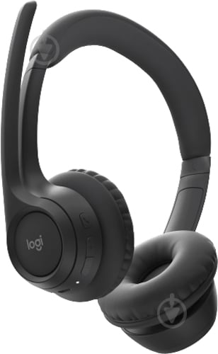 Гарнітура Logitech Zone 300 Wireless Headset midnight black (981-001407) - фото 4