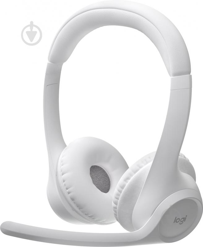 Гарнитура Logitech Zone 300 Wireless Headset off-white (981-001417) - фото 1