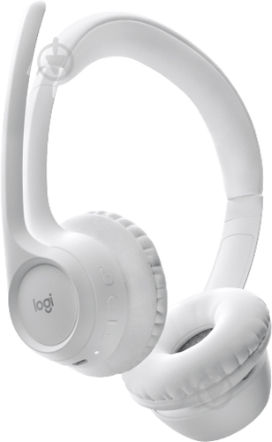 Гарнитура Logitech Zone 300 Wireless Headset off-white (981-001417) - фото 4