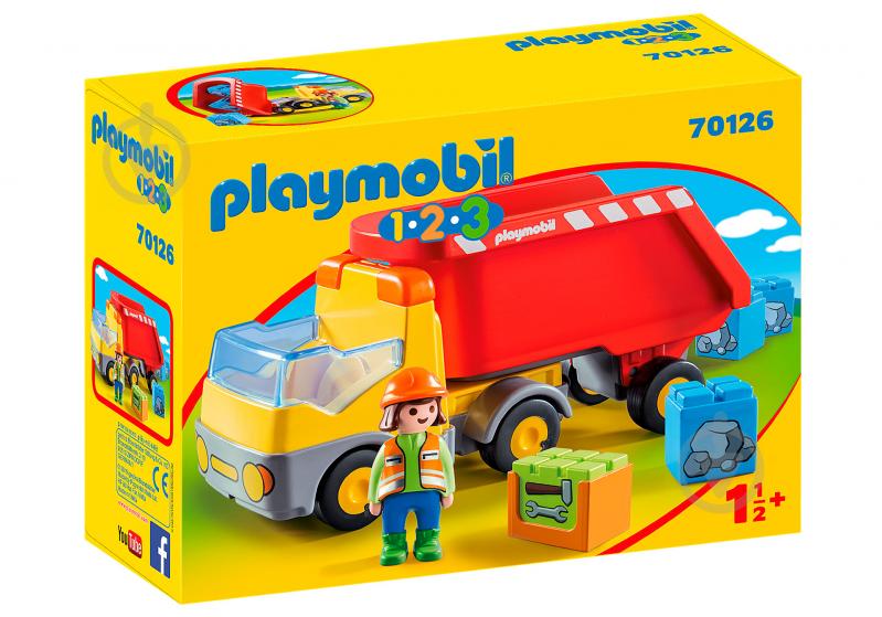 Конструктор Playmobil Самосвал 70126 - фото 1