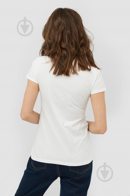 Футболка YAPPI Basic WW1047 р.M білий - фото 3