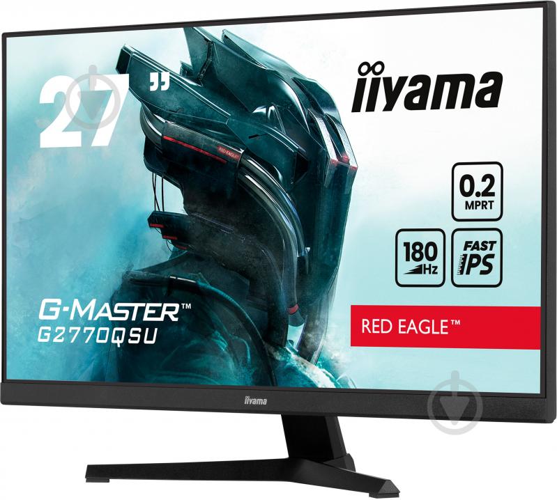 Монитор Iiyama G-Master Red Eagle 27" (G2770QSU-B6) - фото 3