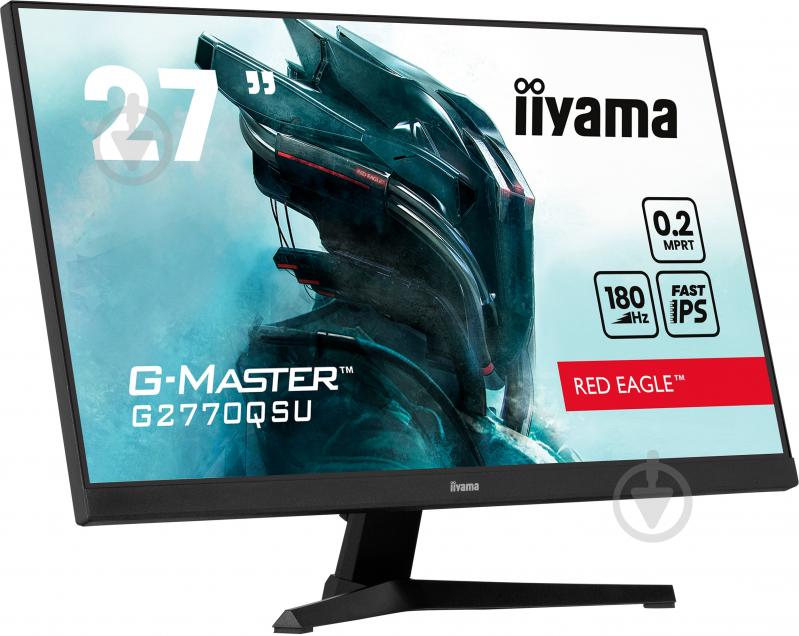 Монитор Iiyama G-Master Red Eagle 27" (G2770QSU-B6) - фото 4
