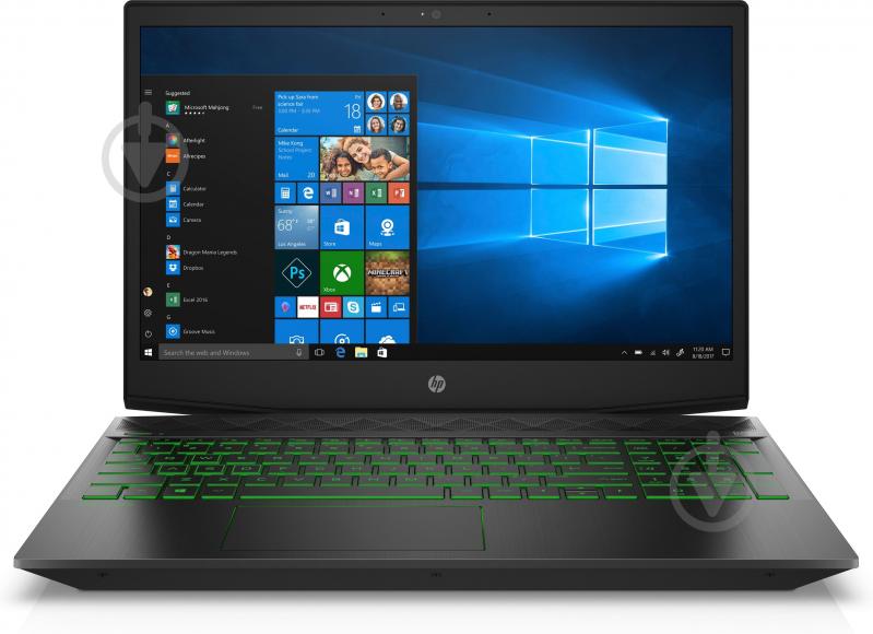 Ноутбук HP Pavilion 15 Gaming 15-ec 15,6 (4F941EA) black - фото 1