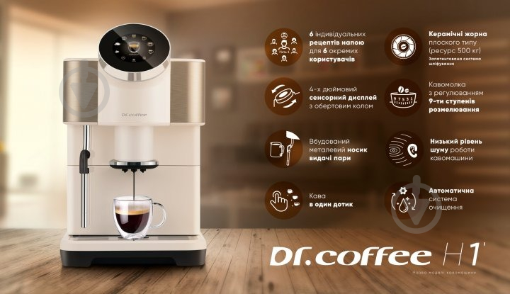 Кофемашина Dr. Coffee H1 - фото 8