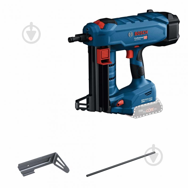 Степлер аккумуляторный Bosch GNB 18V-38 06019L7000 - фото 2 Степлер аккумуляторный Bosch GNB 18V-38 06019L7000 - фото 2