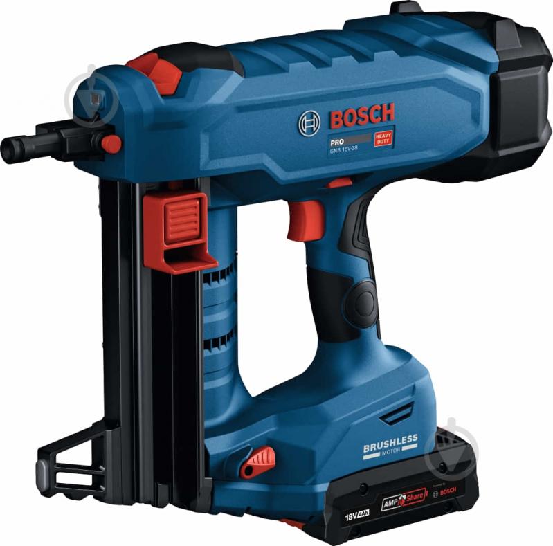 Степлер аккумуляторный Bosch GNB 18V-38 06019L7000 - фото 1 Степлер аккумуляторный Bosch GNB 18V-38 06019L7000 - фото 1