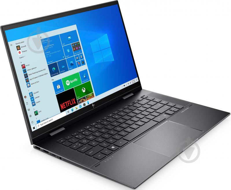 Ноутбук HP Envy x360 15-eu0004ua 15,6 (4V0G6EA) black - фото 5