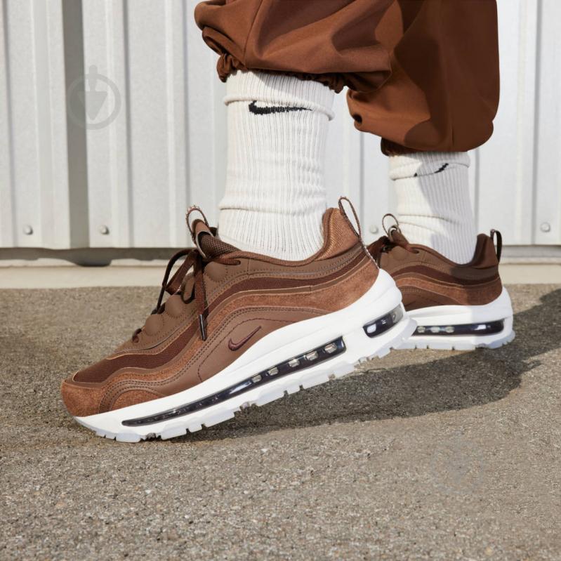 Кросівки жіночі демісезонні Nike WAIR MAX 97 FUTURA FB4496-201 р.37,5 коричневі - фото 10