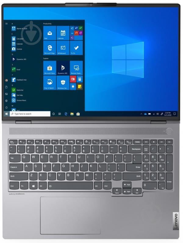 Ноутбук Lenovo ThinkBook 16p 16 (20YM000ARA) grey - фото 2