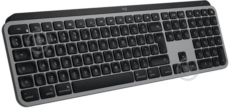 Клавиатура беспроводная Logitech MX Keys S for Mac Wireless (920-011637) space grey - фото 1