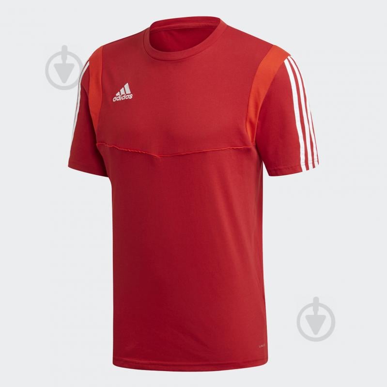 Футболка Adidas TIRO19 TEE D95949 р.M червоний - фото 1