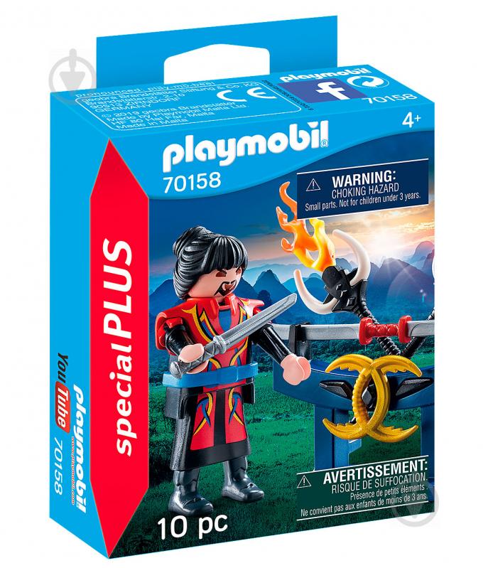 Конструктор Playmobil Самурай 70158 - фото 1