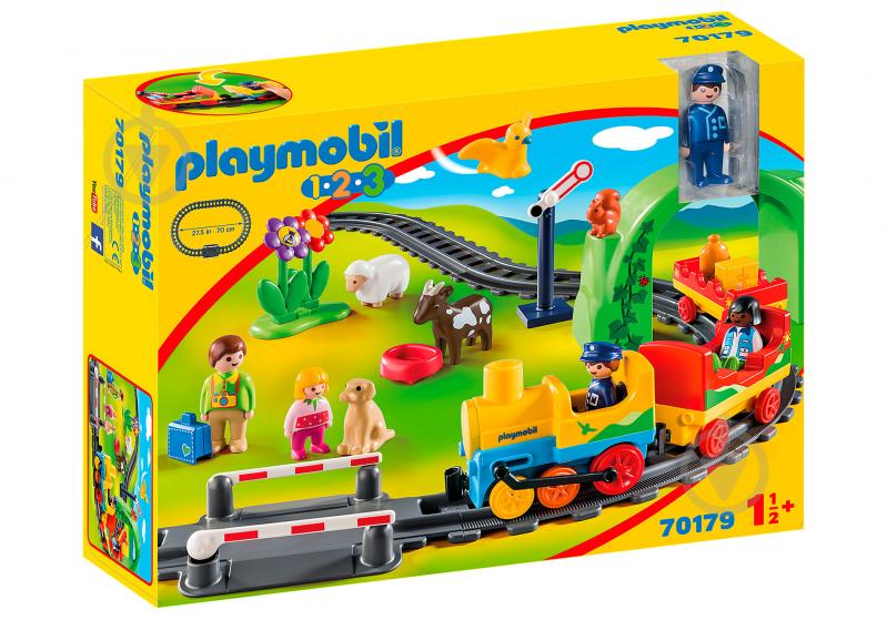 Конструктор Playmobil Моя первая железная дорога 70179 - фото 1