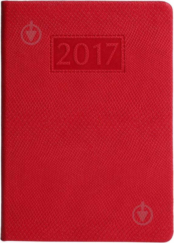 Щоденник 2017 AMAZONIA A5 336 сторінок червоний Buromax - фото 1
